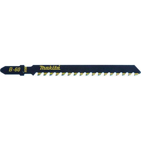 Makita B-06890 Lama per seghetto alternativo 100x1,25 mm materiali plastici 3 Pz.