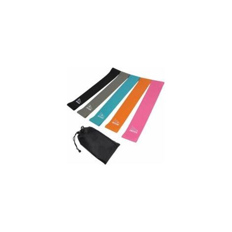 Widerstandsband, 5 elastische Bänder für Krafttraining und elastische Körperübungen. (1/5)