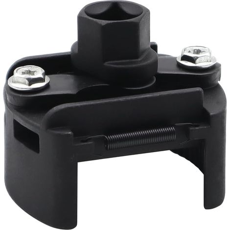Sollbry Llave universal para filtros de aceite, ajustable de 60 a 80 mm, con 2 garras de acero fundido ajustables para filtros pequeños y medianos. (1/5)