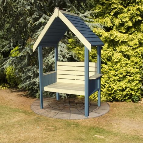 Blossom Arbour Garden Arch Seat Approx 4 x 2 Feet (1/3)