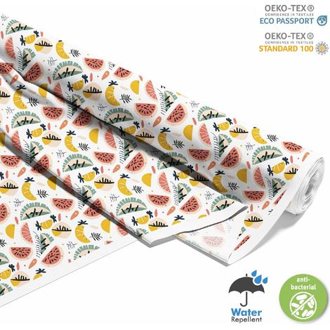 Dekorativer Outdoor-Stoff Oxford - Motiv Sommer DX9007 (1/5)