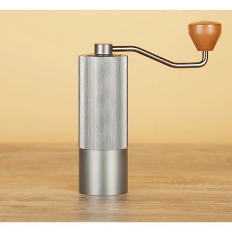 1 color: Silver. Material: 304 stainless steel. Manual coffee grinder. (1/5)
