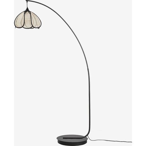 SKLUM Vidson Stehlampe aus Eisen und Leinen  ↑160 cm                                 