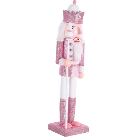 Statuette Casse-Noisette De Noël Bois Décoration Festive Figurine Soldat pour Sapin De Noël (1/5)