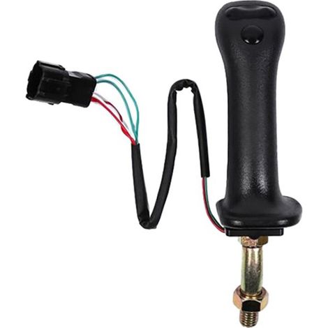 Conjunto de palanca de control de la pala de 3 botones para Daewoo Doosan DH DX150 215 225 300 370-9C: Manija de la palanca, palanca de control del lado derecho