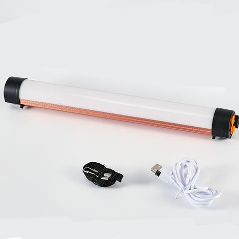 Tragbare LED-Lampe, multifunktionale wiederaufladbare Notleuchte, magnetische wiederaufladbare Camping- und Angellampe (1/5)
