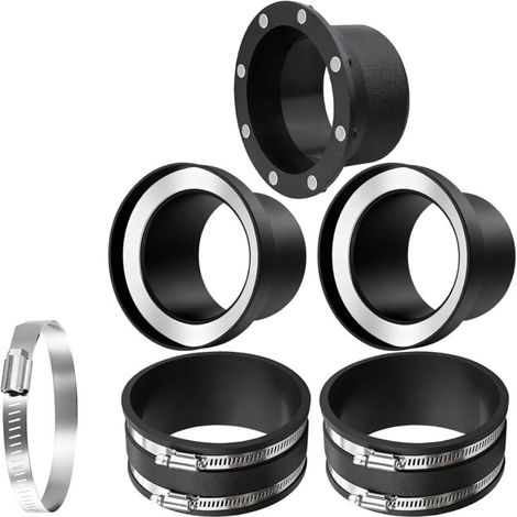 Juego magnético de 6 piezas, piezas magnéticas de plástico, conectores magnéticos para extracción de polvo, acoplamiento, anillo de acero, receptor, conector magnético (1/5)