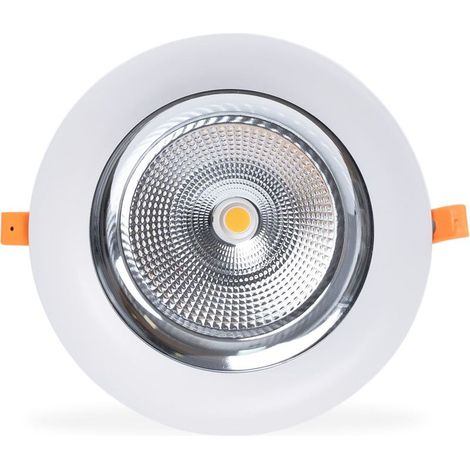 Barcelona Led – Downlight LED pour boulangerie 44W – Puissance 2200lm – IRC 97 – Lumière extra chaude pour produits frais – Boîtier aluminium dissipateur (1/5)