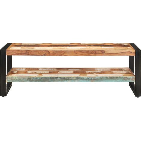 Maison Exclusive - Couchtisch 120x60x40 cm Altholz Massiv