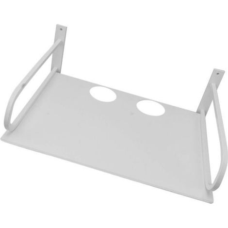 Étagère Projecteur - Aluminium Spatial - Murale Flottante Pour Projecteur Et Routeur - Noir - 1 Pièce (1/5)