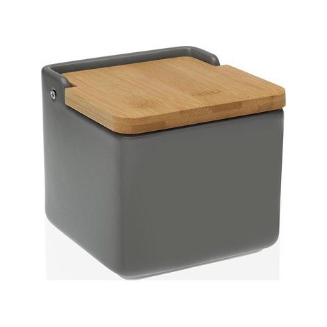 SALERO TAPA BAMBU GRIS - 21440155