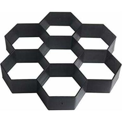 Betonpflasterform, 29 x 29 cm, für Wege, Terrassen, Auffahrten, Terrassen, Garten, DIY, Steinstraßenform (1/4)