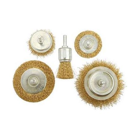 3,0 x SPAZZOLE ACCIAIO 771605 WOKIN