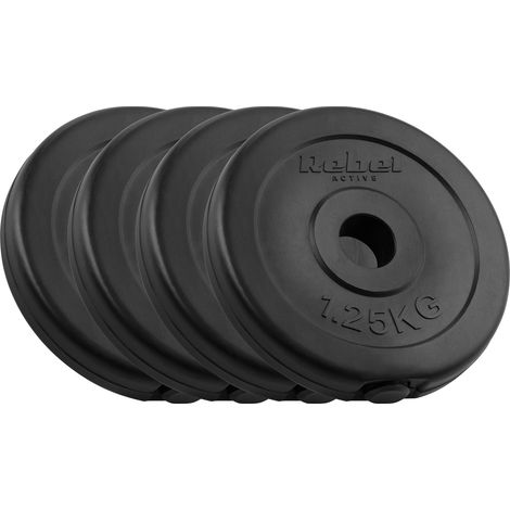 Set di carico bituminoso 4x1,25 kg, foro da 5 kg, piastra Classic Rebel da 31 mm (1/5)