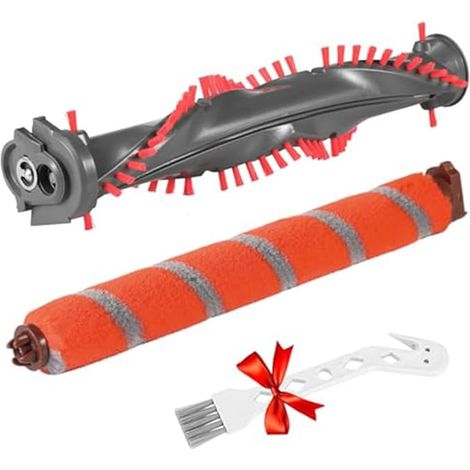 Ersatz-Bürstenrolle, Hauptrollenbürste, passend für Shark DuoClean NV800, UV810, HV380, HV382 Staubsauger, 1 weiche Bürstenrolle, 1 Hauptrollbürste, 1 kleine Bürste (1/5)