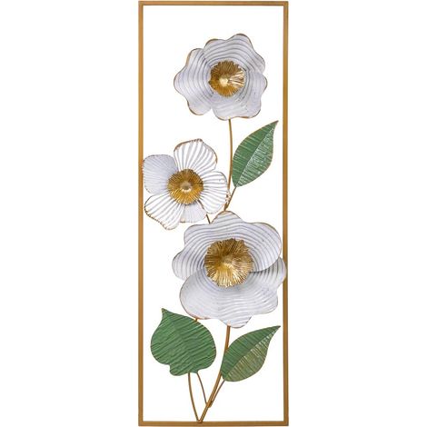 Mural decorativo de pared de metal 31,1x89,5x5,7 (1/5)
