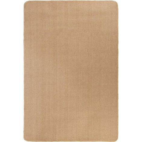 vidaXL Tapis en jute avec endos en latex 180x250 cm