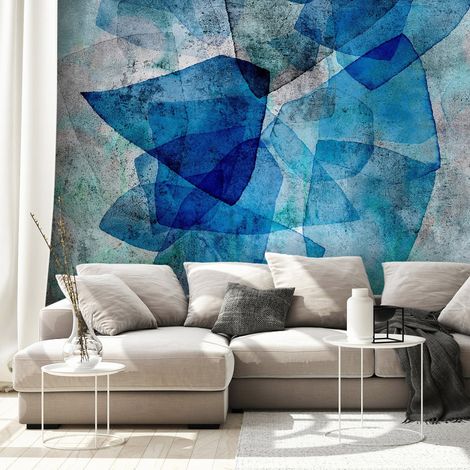 Papier peint Sapphire Mosaic - 250 x 175 cm (1/4)