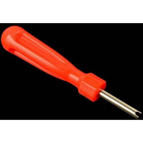 ZVD-Valves de Pneu Outils de réparation de Tige de Pneu de Voiture dépose de Noyau de Valve de Pneu de Voiture clé de Chambre à air clé de vélo de Voiture Outil de Cycle de vélo Rouge (1/4)