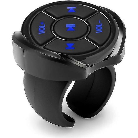 Control remoto con botones multimedia para volante de coche, controlador Bluetooth para motocicleta/bicicleta (1/4)