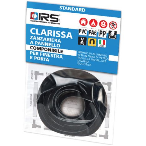 Brosse de 500 cm pour moustiquaire Irs Clarissa fenA tres portes fenA tres