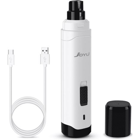 Coupe-ongles électrique rechargeable pour animaux de compagnie : toilettage et lissage sans douleur des pattes des chiens et chats de petite, moyenne et grande taille.