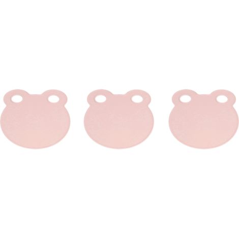 Planche à découper de cuisine, petite, portable, de forme mignonne, pour la maison ou les dortoirs, rose (1/5)