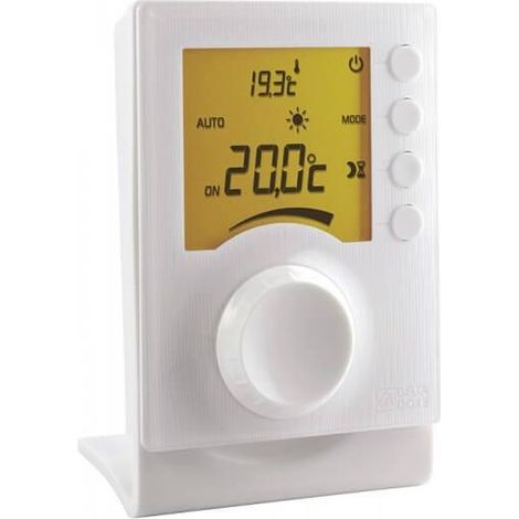 Thermostat d'ambiance radio DELTA DORE Tybox 33 3802088 pour chaudière ou PAC non réversible 3802088 (1/7)