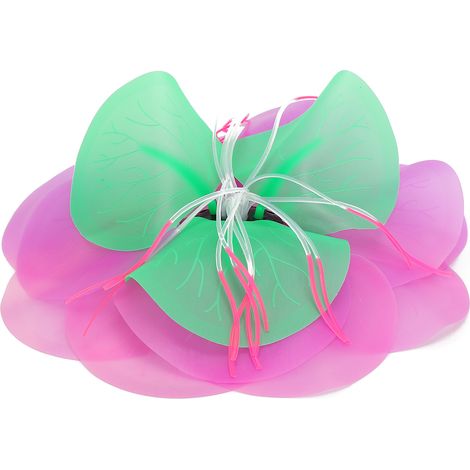 Décoration d'Aquarium Plantes Aquatiques Artificielles Lotus et Nénuphars Fleuris Multicolores pour Bocal de Poissons-AUTRES (1/5)