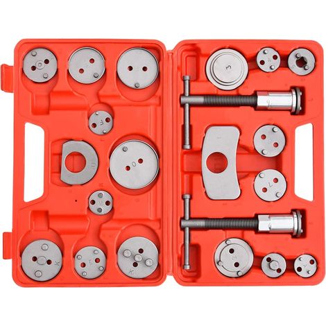 vidaXL Kit de herramientas de rebobinado del pistón de pinza de freno (1/2)