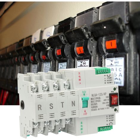 AC 400V 4P 63/80/100A Dual-Stromversorgung mit automatischem Umschalter (100A) (1/5)