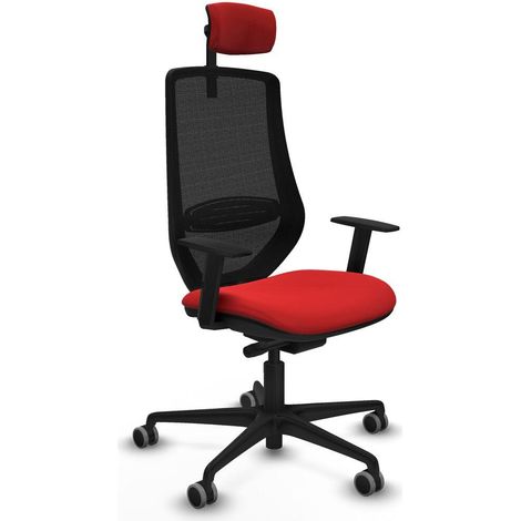 Piqueras-y-crespo Mardos Silla de Oficina Roja Confortable