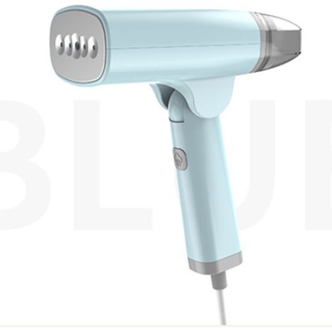 Défroisseur vapeur bleu clair portable, fer vapeur à main, appareil repassage vêtements voyage maison (1/5)