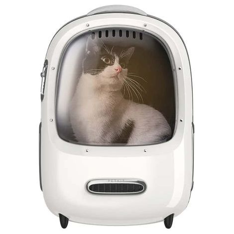 Zaino da viaggio per animali domestici PetKit Breezy 2 (crema) (1/2)