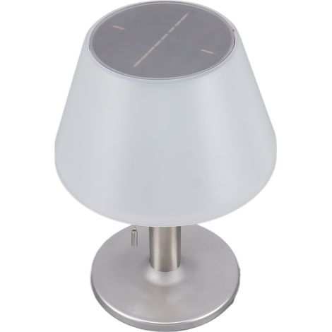 Solar-LED-Tischleuchte, wasserdicht, 3 Helligkeitsstufen einstellbar, Solar-Tischleuchte für Zuhause und Garten (1/5)