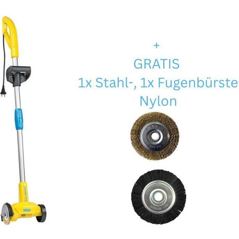 GLORIA Weedbrush Fugenbürste + GRATIS 1x Fugen-, 1x Fugenbürste Nylon - 000289.0000A