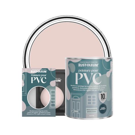 Peinture pour PVC, Finition Satinée - Champagne Rosé (1/2)