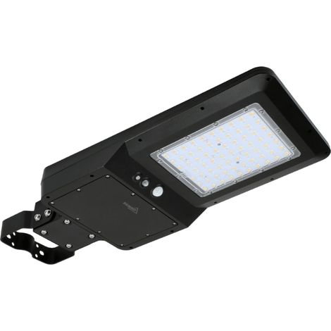 Luminaire Urbain Solaire Détecteur Infrarouge 40W 6000lm IP65 CCT - 3000K/4000K/6000K - SILAMP