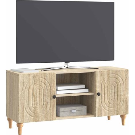 Maison Exclusive - Mobile TV Rovere Sonoma 102 x 34,5 x 50 cm Legno ingegnerizzato