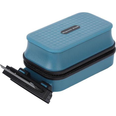 Brosse magnétique pour aquarium à forte aspiration, avec grattoir à algues intégré (brosse magnétique en fibre de carbone). (1/5)