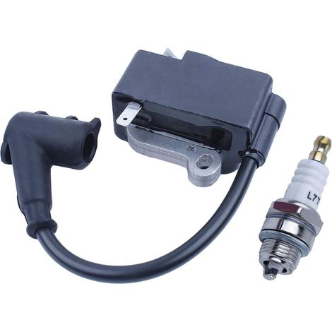 Bobine d'allumage avec bougie pour tronçonneuses STIHL MS270 MS280, module durable d'allumage ADEFOL, pièces et accessoires professionnels pour tronçonneuse (avec bougie) (1/5)