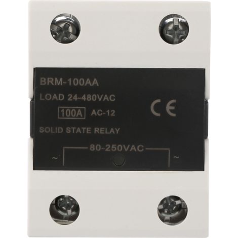 Modulo relè a stato solido AC SSR 24-480V SSAA BRM-60AA 60AA/80AA/100AA/120AA Relè a stato solido (BRM-100AA)