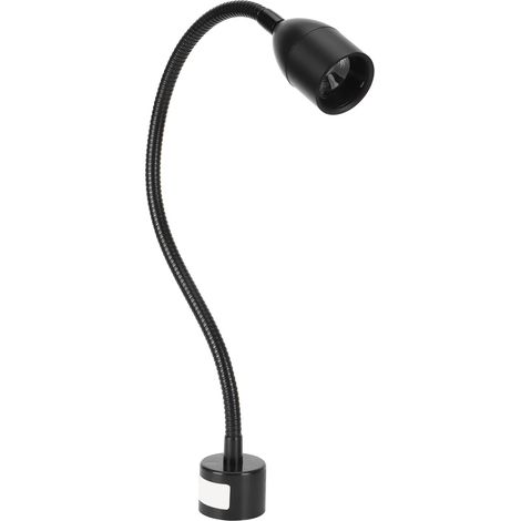 Lampe de Travail LED 5W Flexible avec Base Magnétique pour Machine à Coudre, Éclairage Industriel, 220V EU Plug