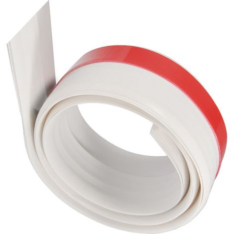 Selbstklebende Silikon-Türdichtung 100 cm, luftdicht und schalldämmend für Fenster oder Türen, reduziert Lärm und Insektenbefall, schwarz/weiß/grau/braun, 1 Rolle. (1/5)