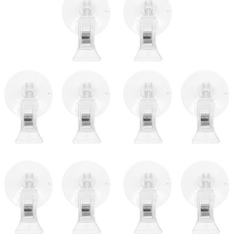 Pinces à ventouse transparentes GLEAVI pour étiquettes et (1/5)