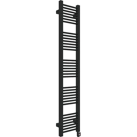 Scaldasalviette elettrico nero - (HxL) 710x230mm - 200 Watt - 200 Watt - MIK710-230E8N (1/5)