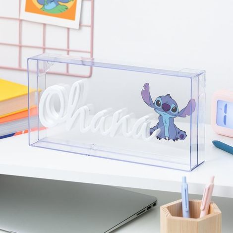Paladone Disney Ohana Stitch Neonlampe in Farbe 15x30 cm