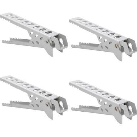 Accessoires de table anti-brûlure pour pique-nique en extérieur, blancs (1/5)