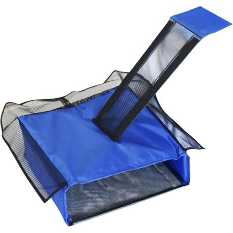 CCYKXA Pool-Laubfänger mit Haustier-Ausstiegsrampe, robustem Reinigungsnetz, schwimmendem Skimmer für Oberflächenschmutz und kleine Rettungshilfe (1/5)