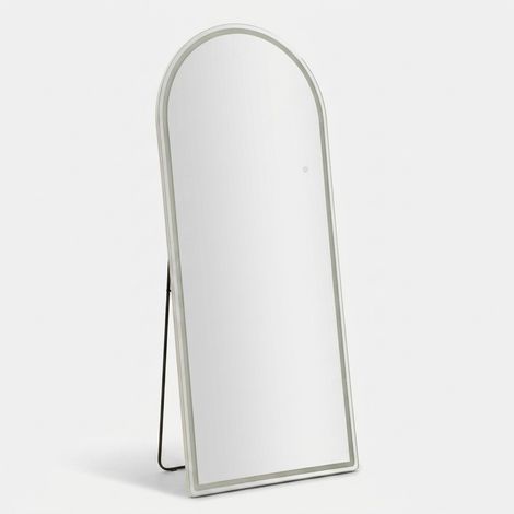 Specchio ad arco da terra o parete con LED 77x177 Golden Arch Radiance (1/5)